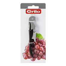 Load image into Gallery viewer, Grilo Kitchenware Chromed Waiter Bottle Opener Corkscrew
