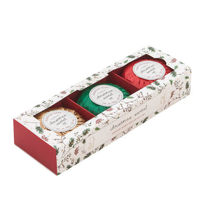 Castelbel Portus Cale Christmas Festive Gift 150g Soap Set of 3