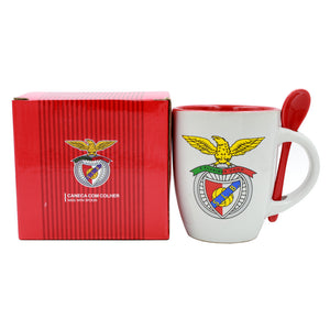 SL Benfica Coffee Mug and Spoon with Gift Box
