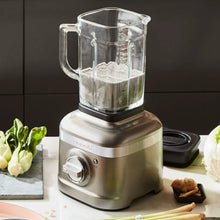 Load image into Gallery viewer, KitchenAid K400 Medallion Silver Artisan Blender, 220 Volts Export Only, Not for USA
