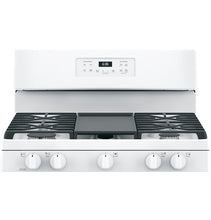 Load image into Gallery viewer, General Electric JGBS66DEKWW 30” White Freestanding Gas Range 220-240 Volts Export Only
