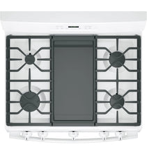 Load image into Gallery viewer, General Electric JGBS66DEKWW 30” White Freestanding Gas Range 220-240 Volts Export Only
