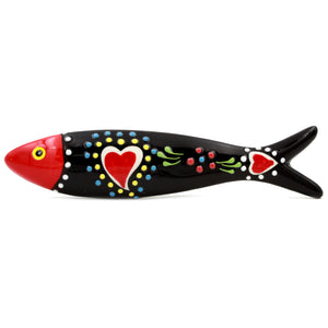 Hand Painted Traditional Portuguese Ceramic Wall Sardine