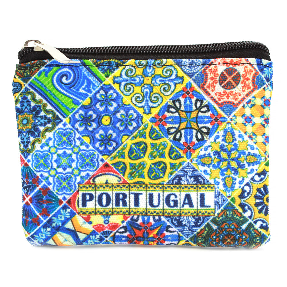 Traditional Portuguese Tiles Azulejo Multicolor Coin Holder
