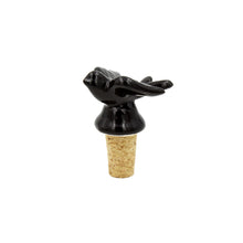 Load image into Gallery viewer, Portuguese Pottery Hand-painted Swallow Bottle Stopper

