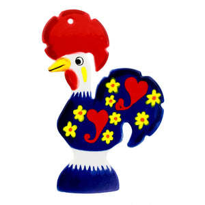 Traditional Portuguese Rooster Trivet Gift From Portugal