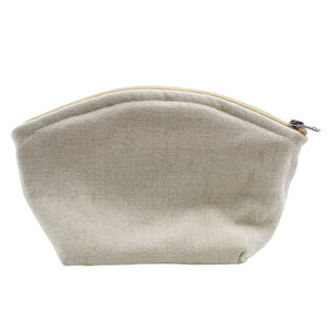 Very Special Linen Cosmetic/Toiletry Bag Made in Portugal