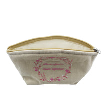 Load image into Gallery viewer, Very Special Linen Cosmetic/Toiletry Bag Made in Portugal
