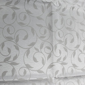 50% Cotton and Polyester Telasan Ondas Grey Made in Portugal Tablecloth
