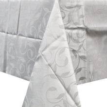 Load image into Gallery viewer, 50% Cotton and Polyester Telasan Ondas Grey Made in Portugal Tablecloth
