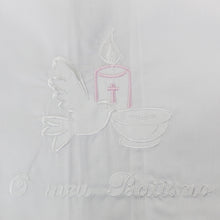 Load image into Gallery viewer, Maiorista Made in Portugal Pink Candle Baptismal Towel

