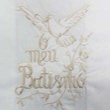 Load image into Gallery viewer, Maiorista Made in Portugal Beige Dove Baptismal Towel
