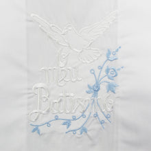 Load image into Gallery viewer, Maiorista Made in Portugal Blue Dove Baptismal Towel
