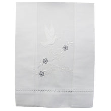 Load image into Gallery viewer, FARPortugal Made in Portugal Grey Dove Baptismal Towel
