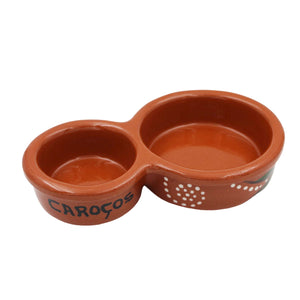 João Vale Hand Painted Traditional Terracotta Olive Dish