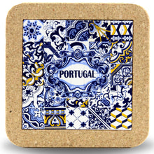 Load image into Gallery viewer, Portuguese Tile Trivet With Cork
