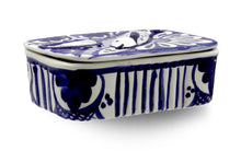 Load image into Gallery viewer, Hand-painted Traditional Portuguese Ceramic Trinket Box
