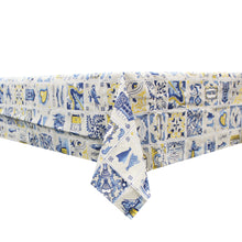 Load image into Gallery viewer, 100% Cotton Traditional Portuguese Symbols Made in Portugal Tablecloth
