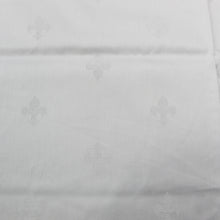 Load image into Gallery viewer, 100% Cotton Traditional White  Flor de Liz Made in Portugal Tablecloth
