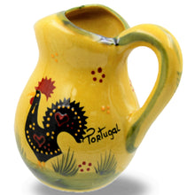 Load image into Gallery viewer, Hand-Painted Portuguese Ceramic Rooster Pitcher
