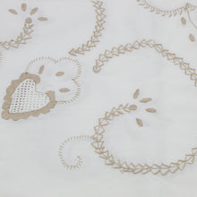 Load image into Gallery viewer, 100% Cotton Beige Hand-Embroidered Viana&#39;s Made in Portugal Tablecloth
