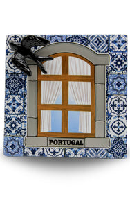 Decorative Portugal Wall Hanging Ceramic Tile with Swallow