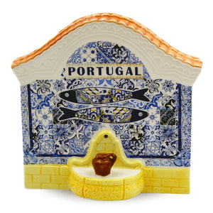 Decorative Portugal Tile and Sardine Ceramic Souvenir