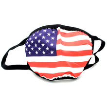 Load image into Gallery viewer, USA Flag Washable Reusable Face Mask
