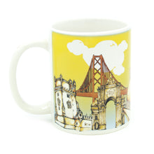 Load image into Gallery viewer, Portuguese Landmarks Ceramic Coffee Mug Souvenir From Portugal
