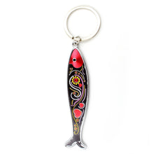 Load image into Gallery viewer, Portuguese Sardines Keychain Made In Portugal
