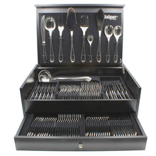 Load image into Gallery viewer, Dalper Acapulco 130-Piece Silverware Flatware Cutlery Stainless Steel 12 Person Set
