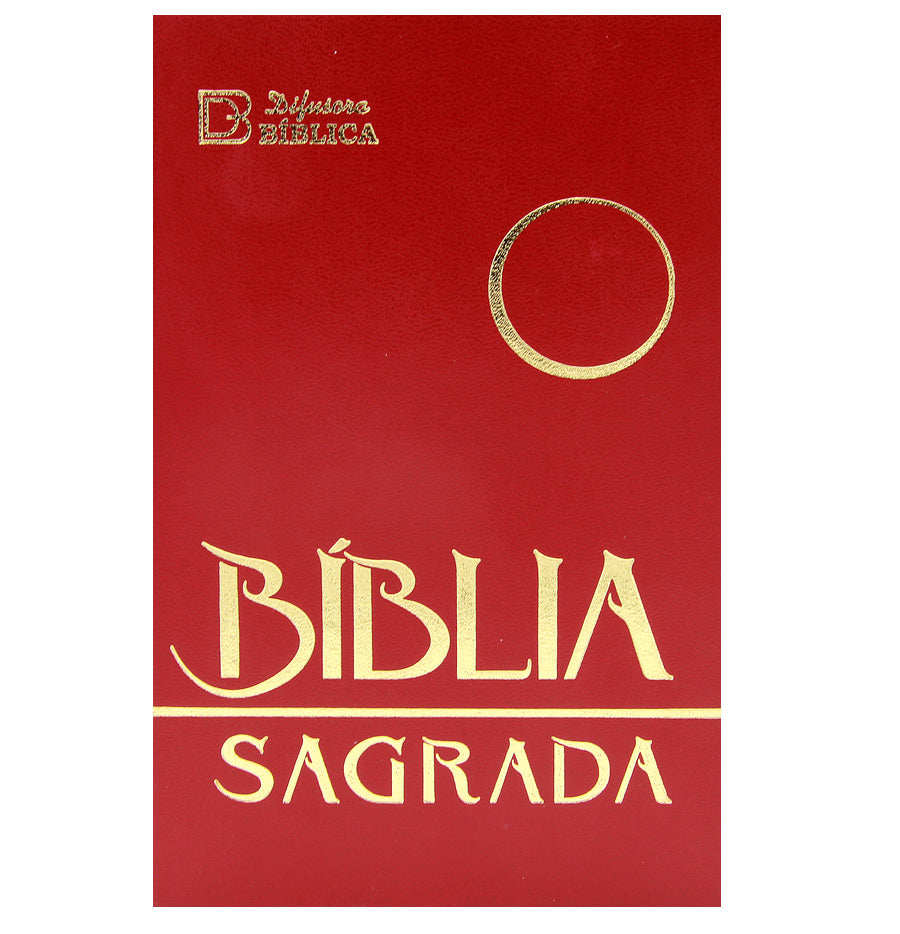 A Bíblia Sagrada Em Português The Holy Bible in Portuguese - Altar With Golden Pages