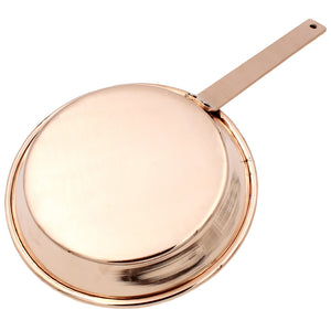 Traditional Copper Frying Pan Paella Pan Paellera With Handle Made In Portugal
