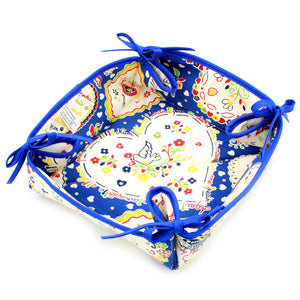 100% Cotton Bread Basket Made in Portugal - Various Colors