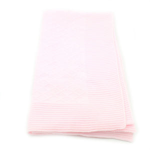 Bebe Querido 37" x 37" 100% Polyester Pink Baby Blanket