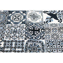 Load image into Gallery viewer, Blue Tile Azulejo Cotton Placemats - Set of 4
