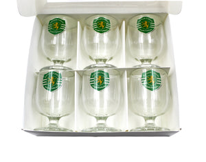 Sporting CP Footed Shot Glasses, Set of 6