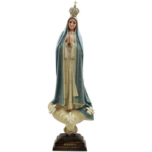 20" Our Lady Of Fatima Statue Made in Portugal #1035G