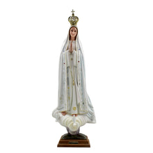 Load image into Gallery viewer, 23.5&quot; Our Lady Of Fatima Virgin Mary Religious Statue Made in Portugal #1036
