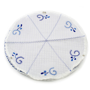 100% Cotton Hand Embroidered Viana Bread Basket - Various Colors