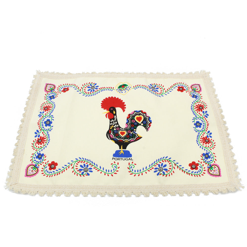 Limol Traditional Made in Portugal Portuguese Rooster Placemats - Set of 4