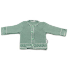 Load image into Gallery viewer, Maiorista Made in Portugal Knitted Newborn Baby Jacket, Various Colors
