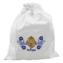 Load image into Gallery viewer, 100% Cotton Viana Heart Bread Bag Made in Portugal
