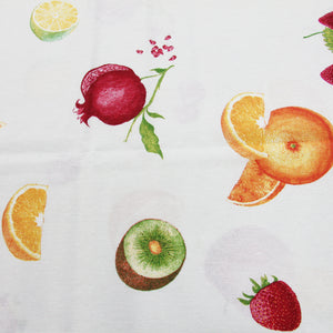 60% Cotton 40% Polyester Casas do Senhor Vitamina Orange Made in Portugal Tablecloth