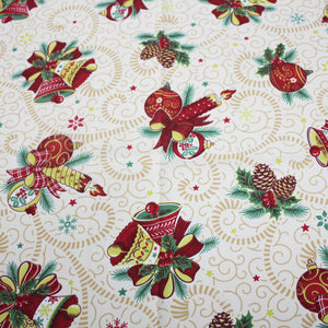 100% Cotton Limol Christmas Made in Portugal Tablecloth