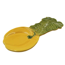 Load image into Gallery viewer, Faiobidos Hand-Painted Ceramic Pumpkin Spoon Rest Utensil Holder
