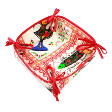 Load image into Gallery viewer, 100% Cotton Bread Basket With Traditional Portuguese Sayings - Various Colors
