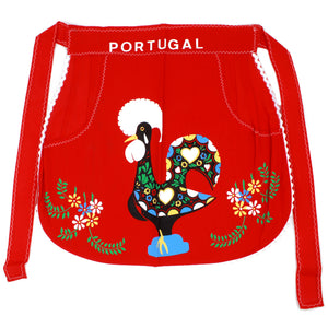 Traditional Portuguese Rooster Adults Waist Kitchen Apron