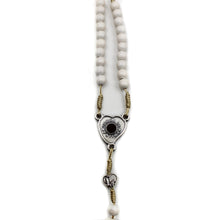 Load image into Gallery viewer, Our Lady of Fatima White Wood Beads Rosary
