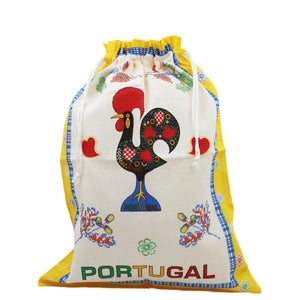 100% Cotton Bread Bag Made in Portugal - Various Colors